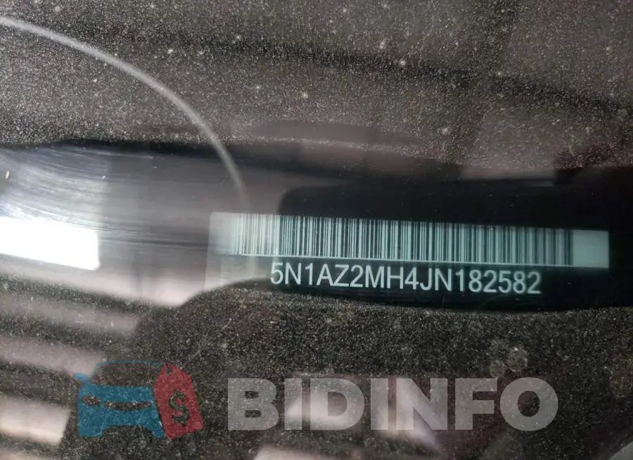 5N1AZ2MH4JN182582 Photo# 13