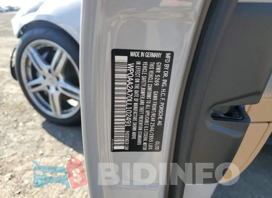 WP0AA2A70LL102491 Photo# 12