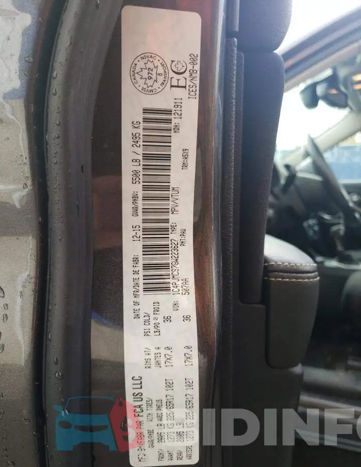 1C4PJMCS7GW223627 Photo# 13