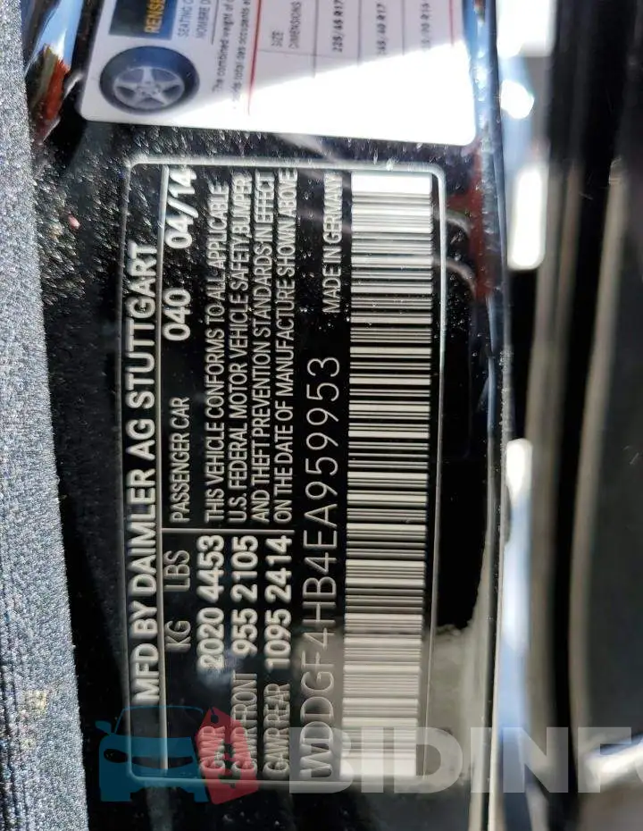 WDDGF4HB4EA959953 Photo# 12