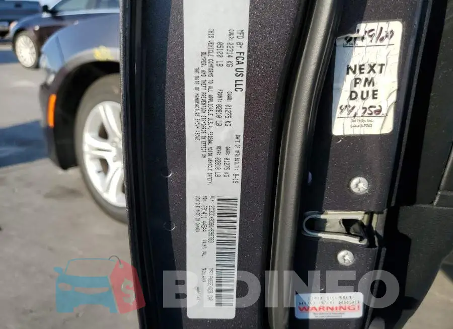 2C3CDXBG6KH698783 Photo# 12