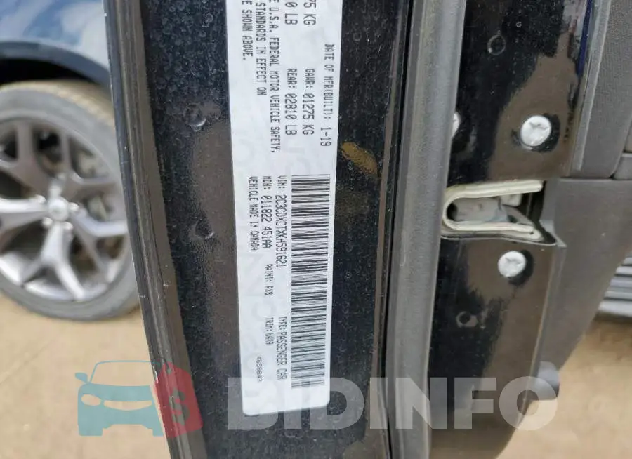 2C3CDXCTXKH591621 Photo# 12
