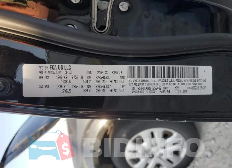 3C4PDCAB1FT659480 Photo# 13