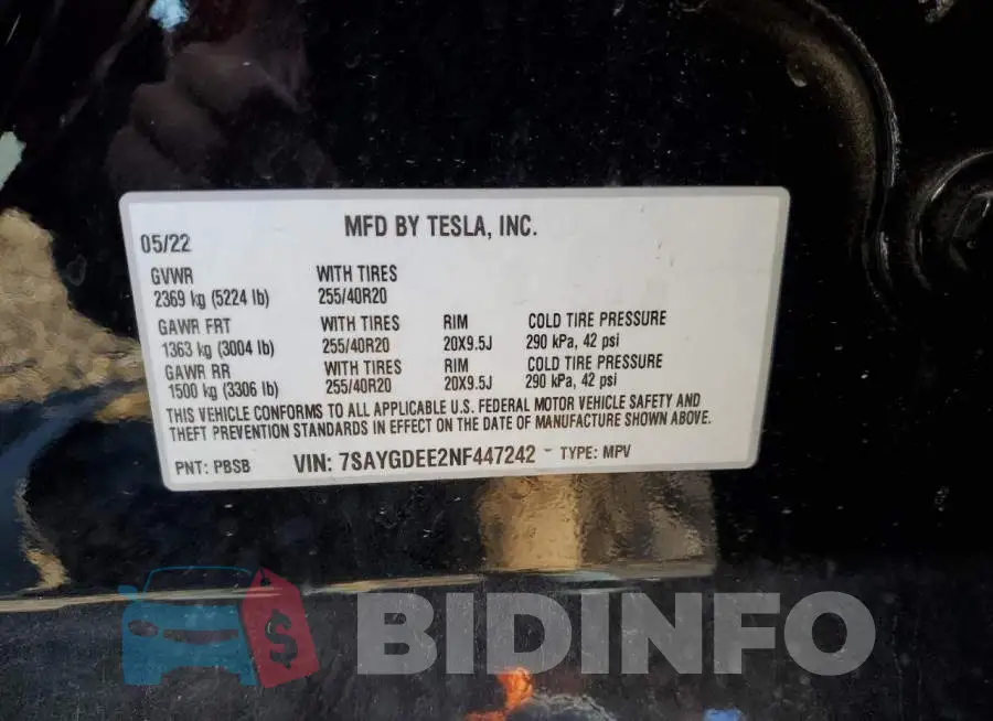 7SAYGDEE2NF447242 Photo# 13