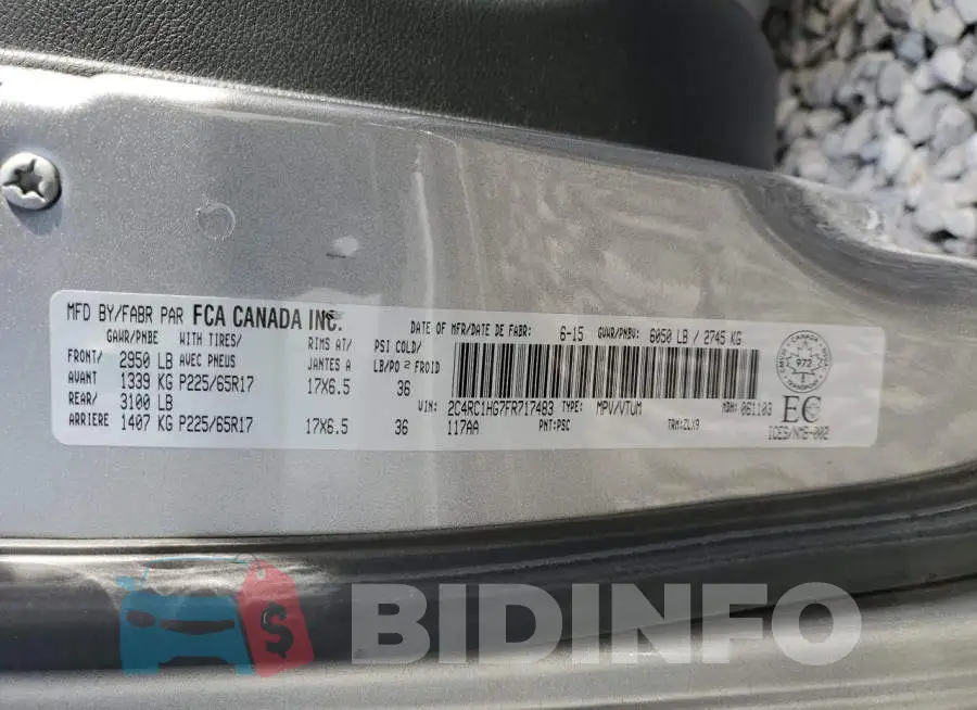 2C4RC1HG7FR717483 Photo# 13