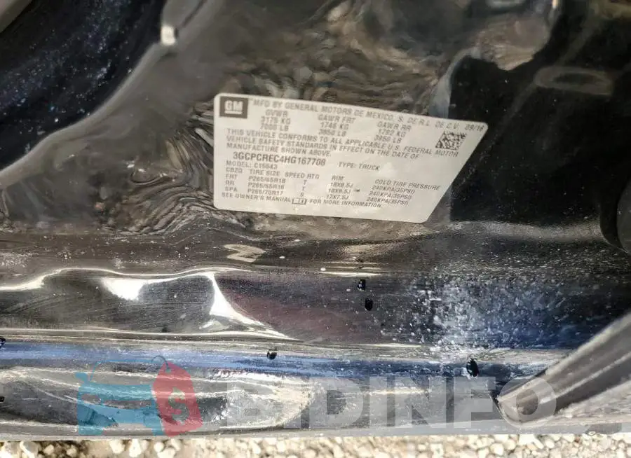 3GCPCREC4HG167708 Photo# 12
