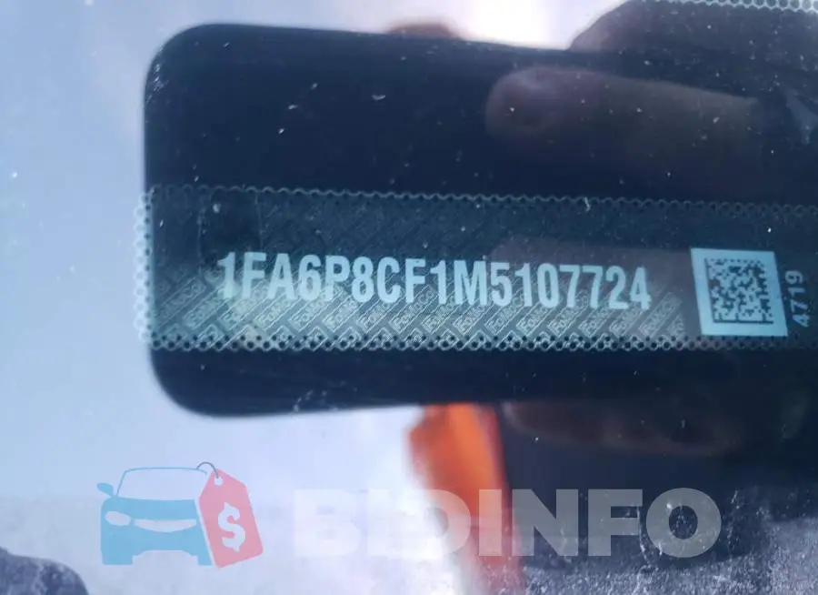 1FA6P8CF1M5107724 Photo# 12