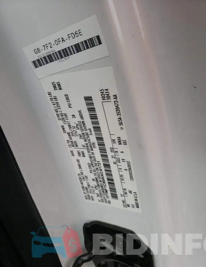 1FTMF1CB8KKC41721 Photo# 12