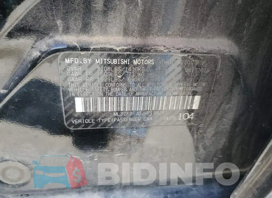 ML32F3FJ0JHF13928 Photo# 12