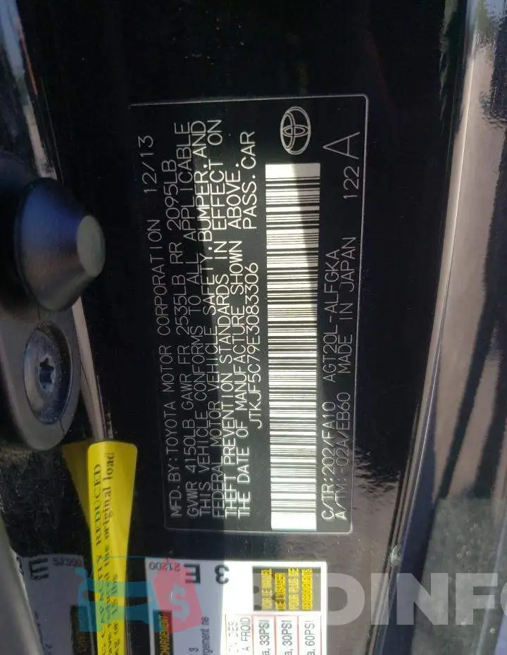 JTKJF5C79E3083306 Photo# 12