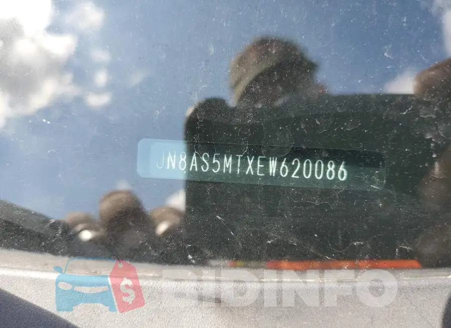 JN8AS5MTXEW620086 Photo# 14