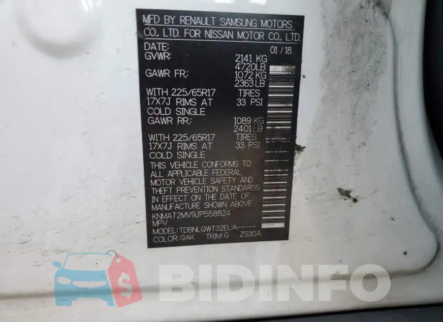 KNMAT2MV9JP558824 Photo# 12
