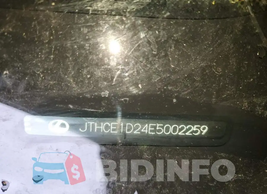 JTHCE1D24E5002259 Photo# 12