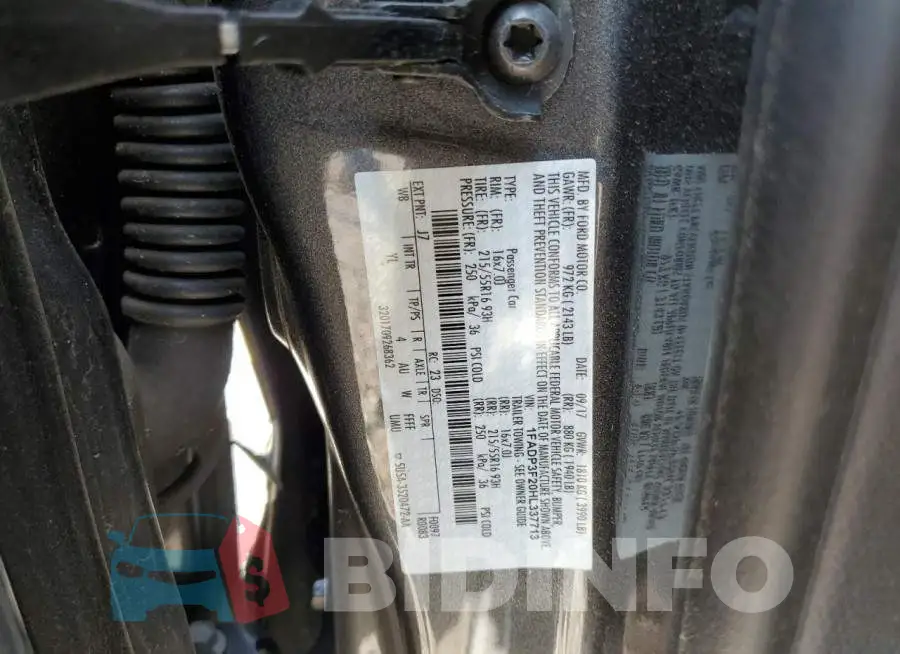 1FADP3F20HL337713 Photo# 12