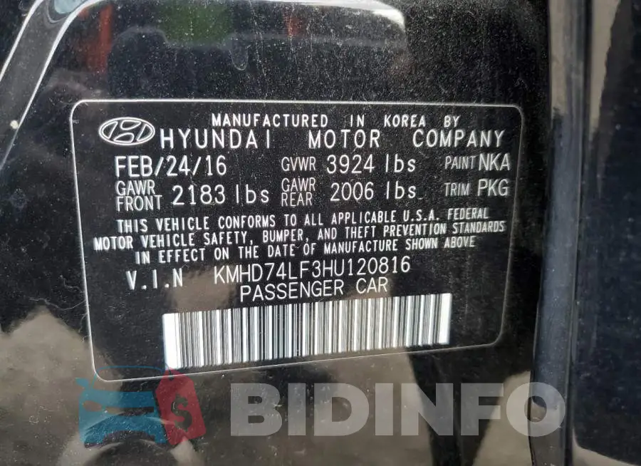 KMHD74LF3HU120816 Photo# 12