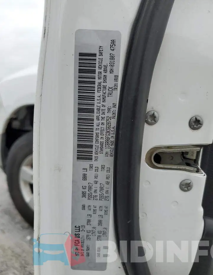1C6RR6FG3KS628752 Photo# 12