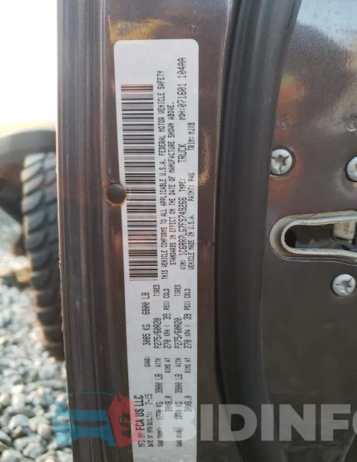 1C6RR7LG7FS749266 Photo# 12