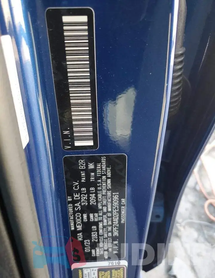 3KPF24AD2PE590961 Photo# 12