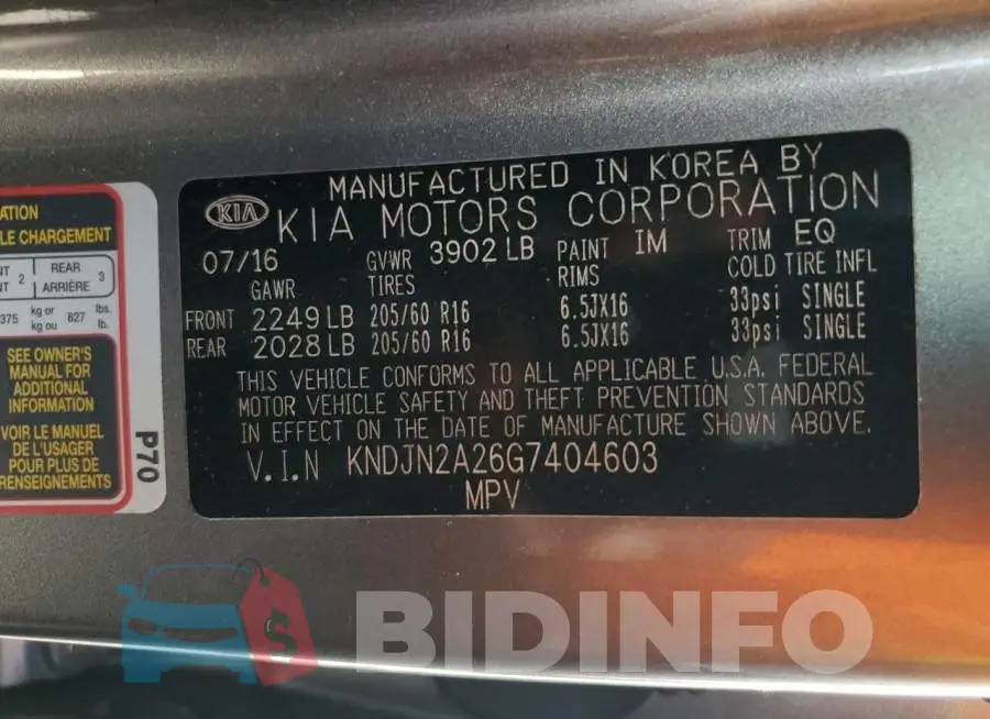 KNDJN2A26G7404603 Photo# 12