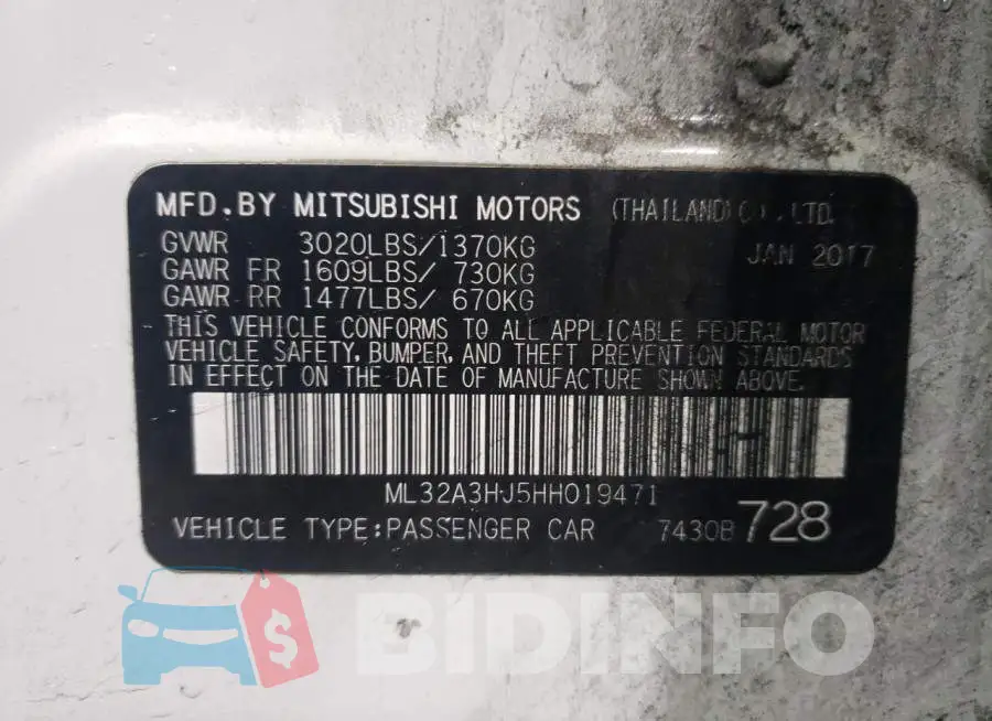 ML32A3HJ5HH019471 Photo# 13