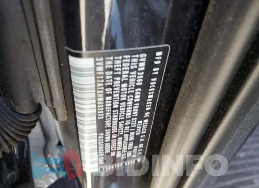 3VWF17ATXHM603973 Photo# 13