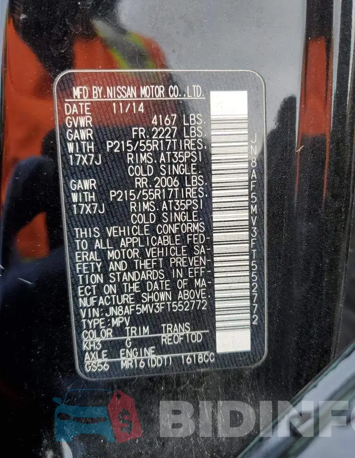 JN8AF5MV3FT552772 Photo# 13