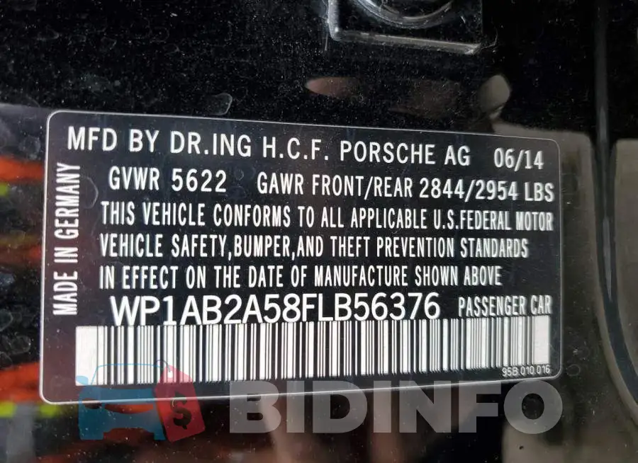 WP1AB2A58FLB56376 Photo# 12