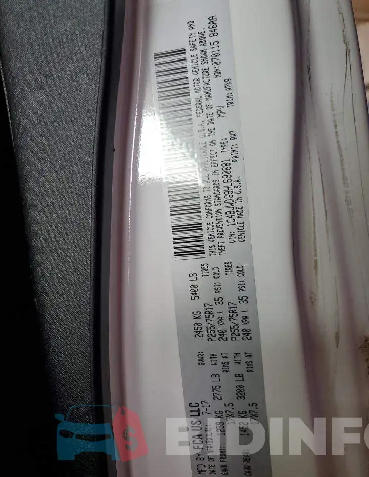 1C4BJWDG9HL690681 Photo# 12