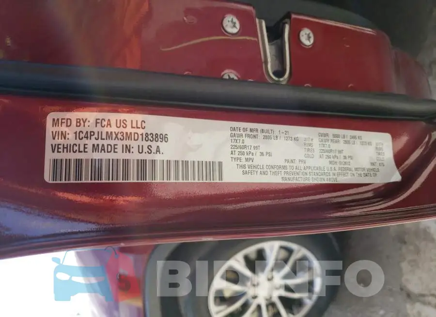 1C4PJLMX3MD183896 Photo# 13