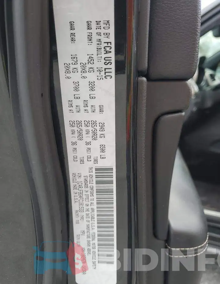 1C4RJFBG4FC181533 Photo# 12