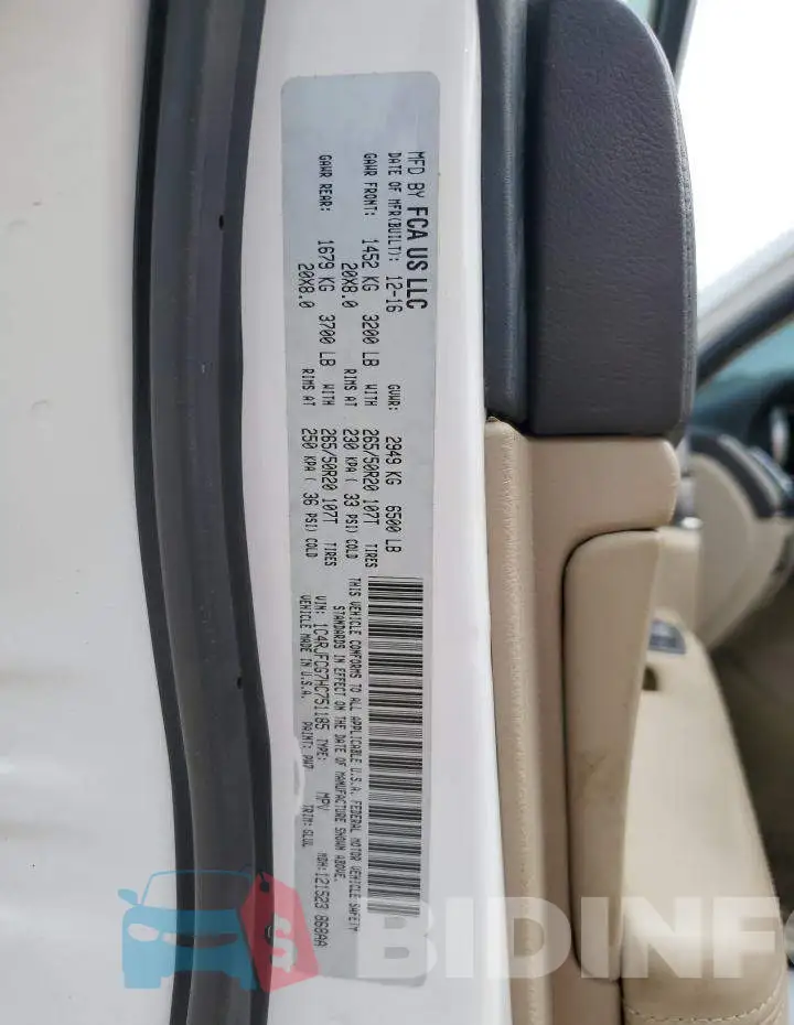 1C4RJFCG7HC751185 Photo# 13