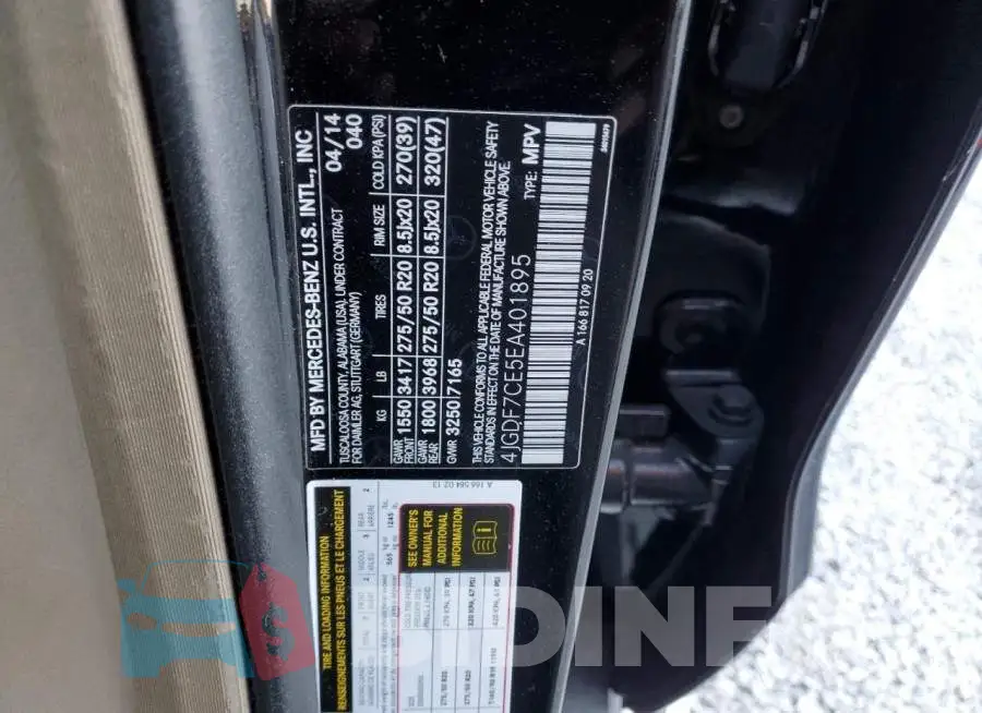 4JGDF7CE5EA401895 Photo# 13
