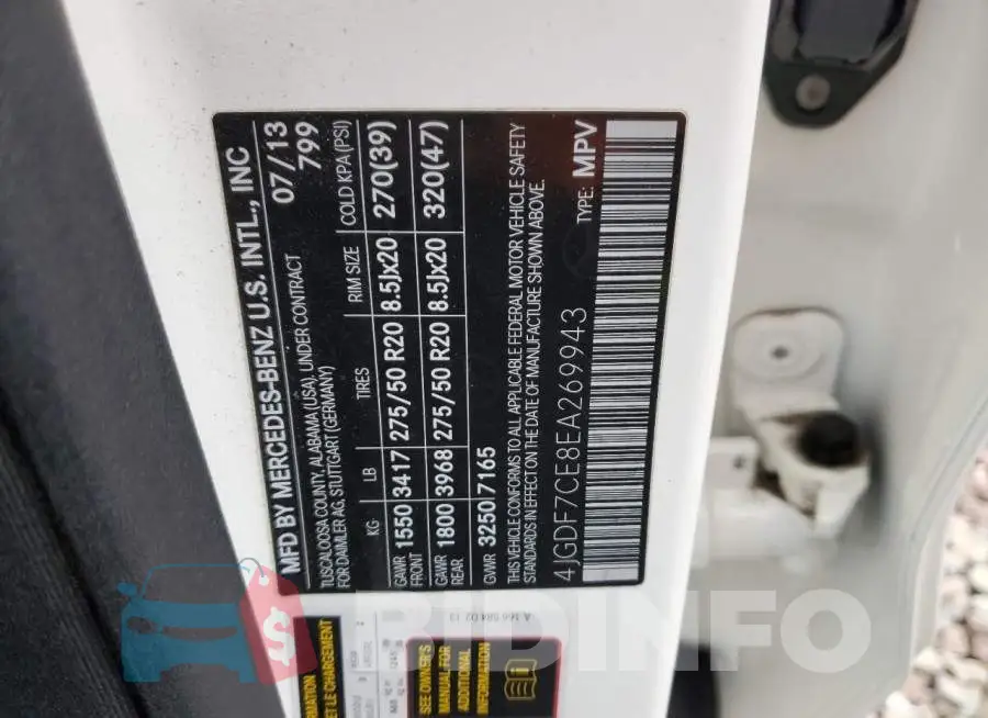 4JGDF7CE8EA269943 Photo# 13