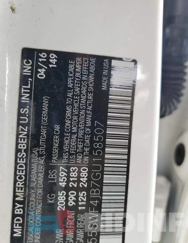 55SWF4JB7GU158507 Photo# 12