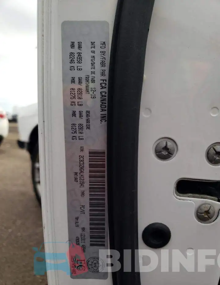 2C3CDZAG4LH121541 Photo# 13