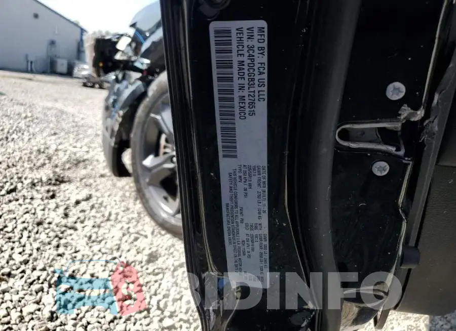 3C4PDCGB3LT276515 Photo# 13
