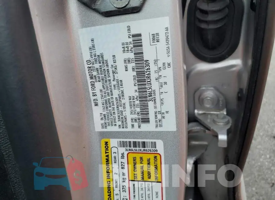 3LN6L5LUXJR626309 Photo# 12