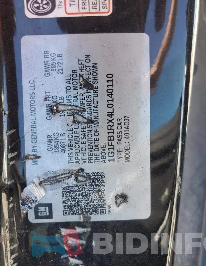 1G1FB1RX4L0140110 Photo# 12