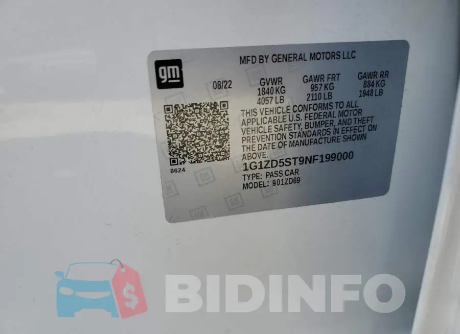 1G1ZD5ST9NF199000 Photo# 12