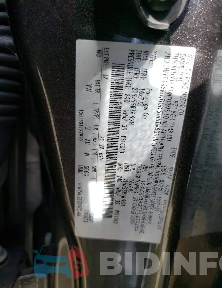 1FADP3K27FL216244 Photo# 12