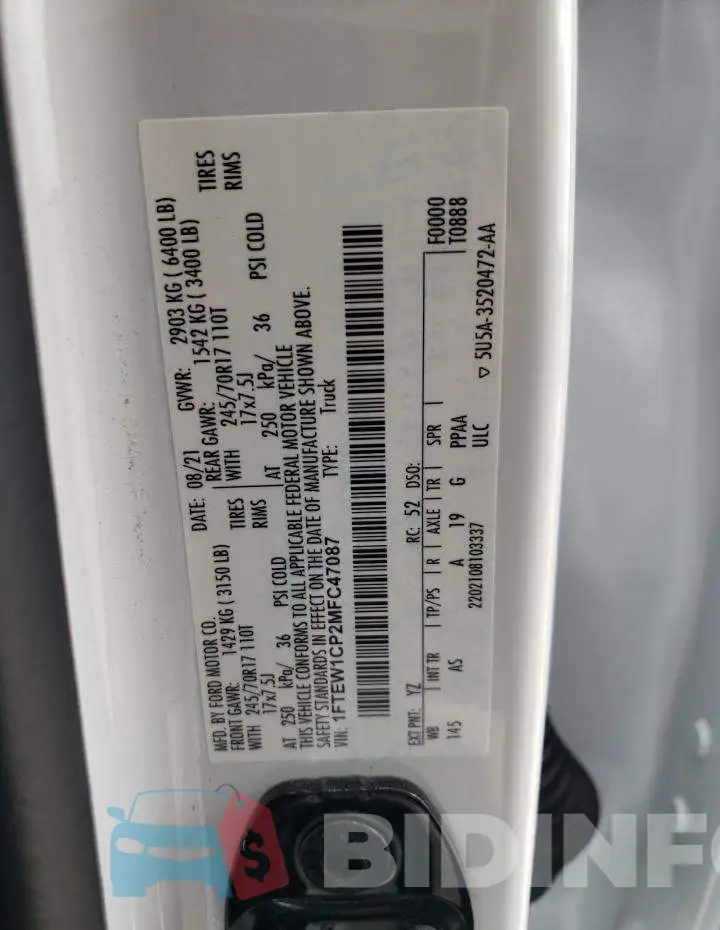 1FTEW1CP2MFC47087 Photo# 12
