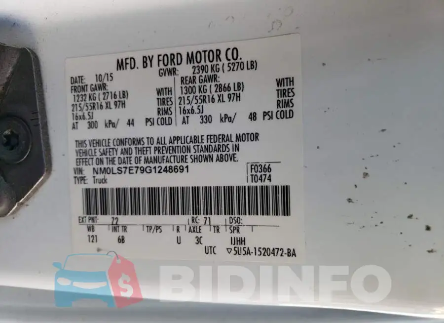 NM0LS7E79G1248691 Photo# 13