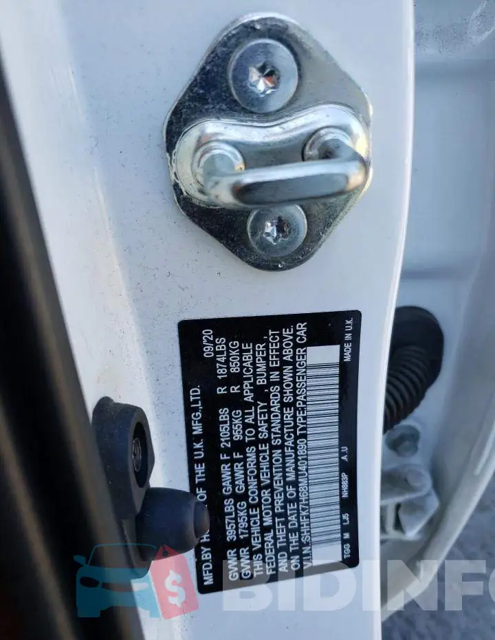 SHHFK7H68MU401890 Photo# 12