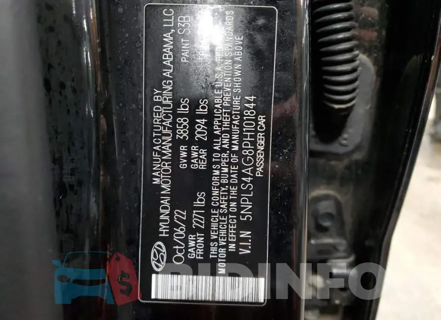 5NPLS4AG8PH101844 Photo# 13