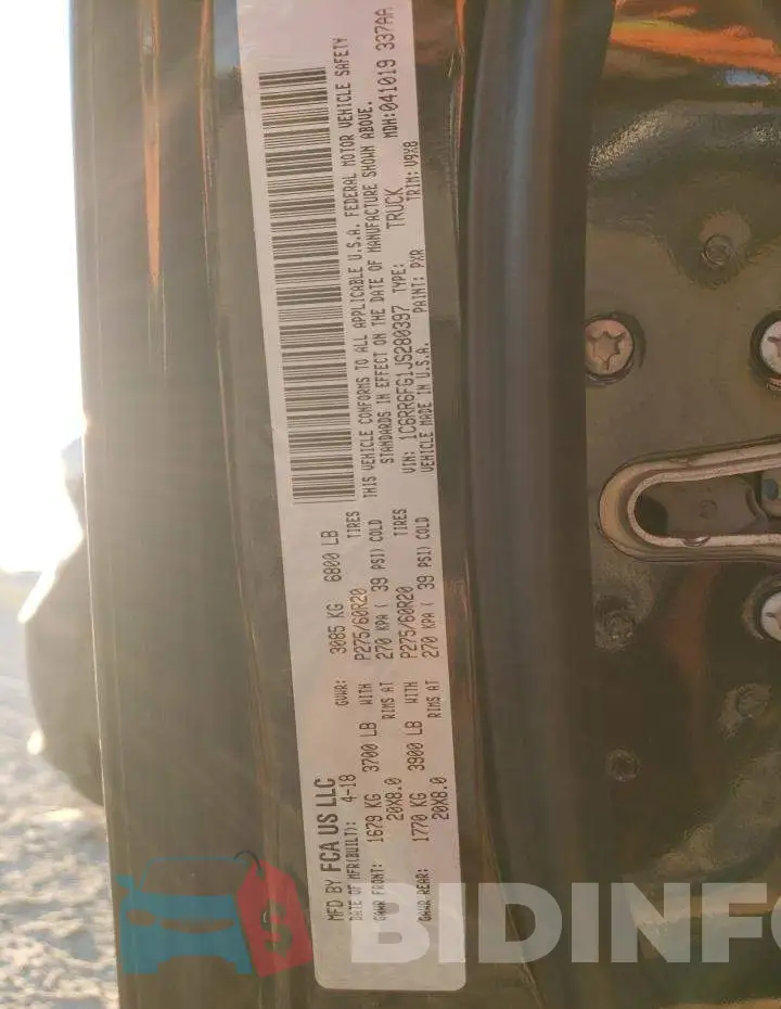 1C6RR6FG1JS280397 Photo# 13