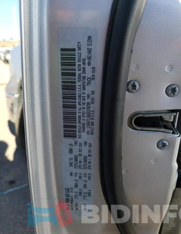 1C6RR7LG6GS378795 Photo# 12