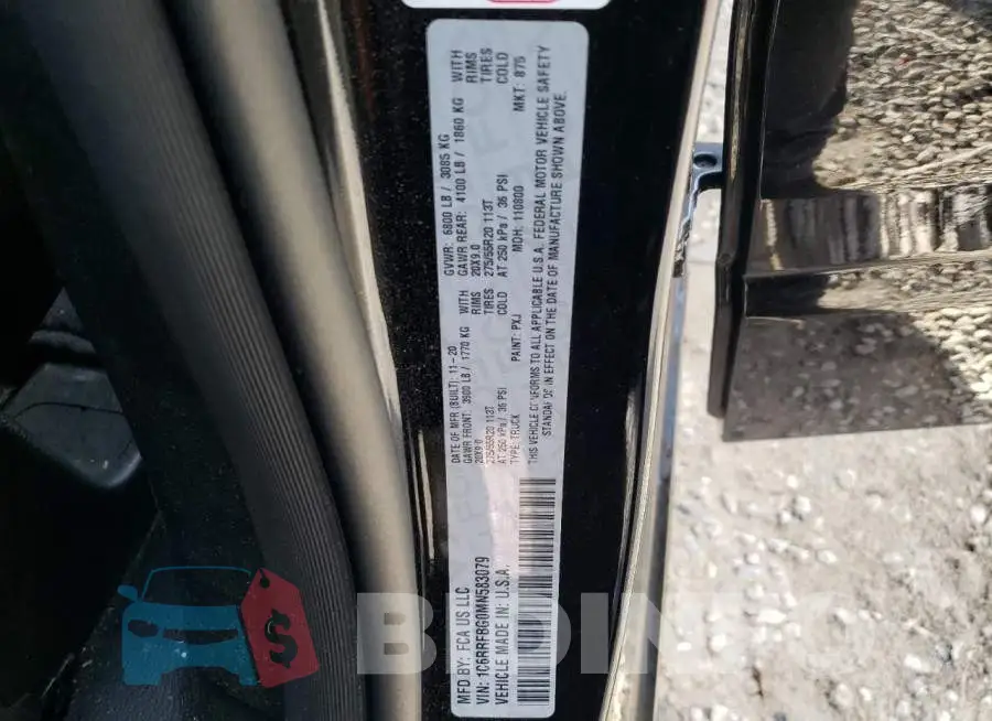 1C6RRFBG0MN583079 Photo# 12