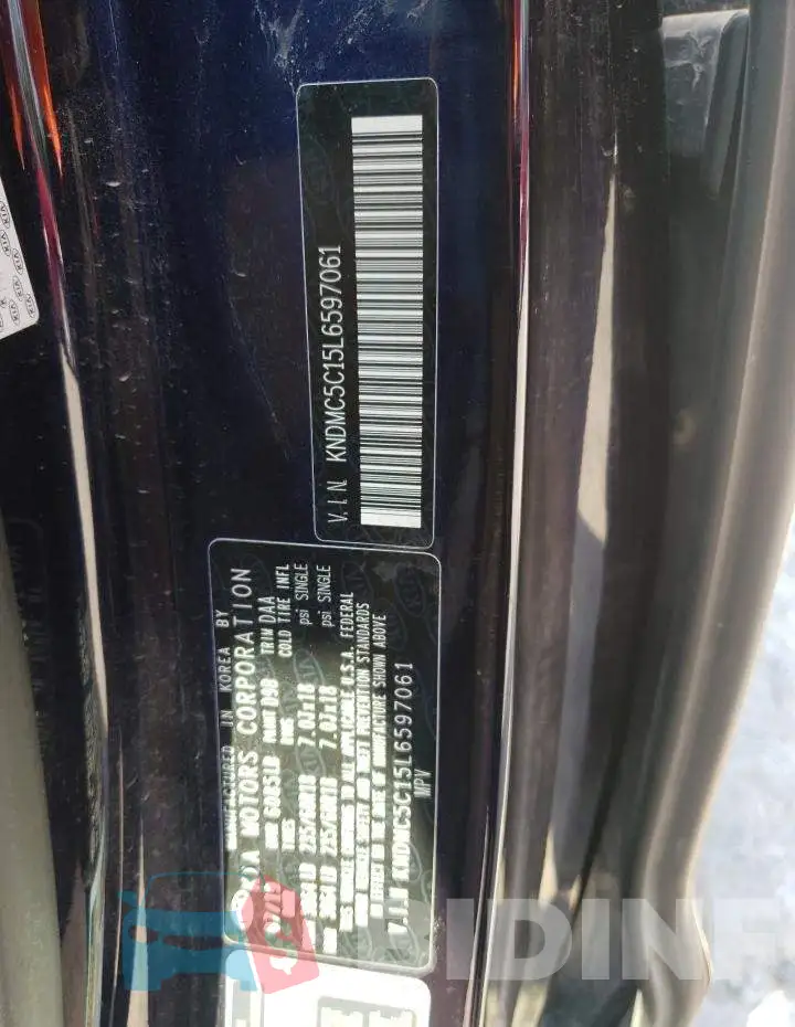 KNDMC5C15L6597061 Photo# 13