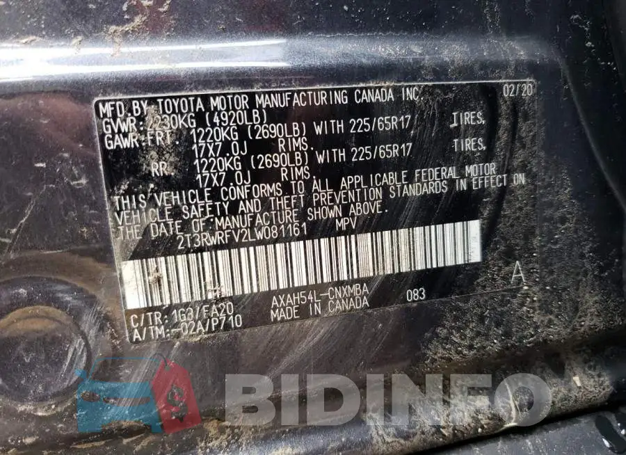 2T3RWRFV2LW081161 Photo# 12
