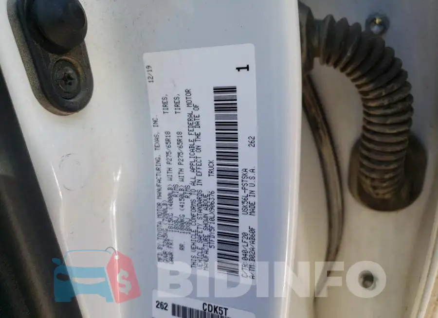 5TFDY5F10LX906376 Photo# 12